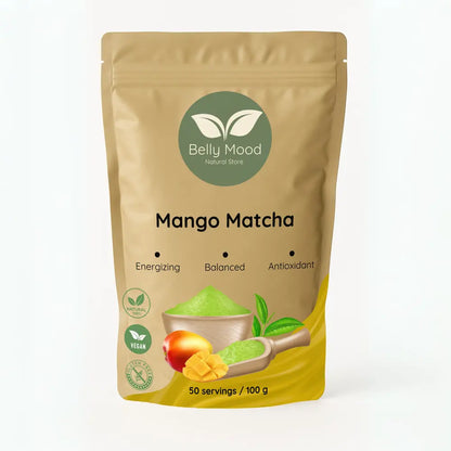 Mango matcha powder