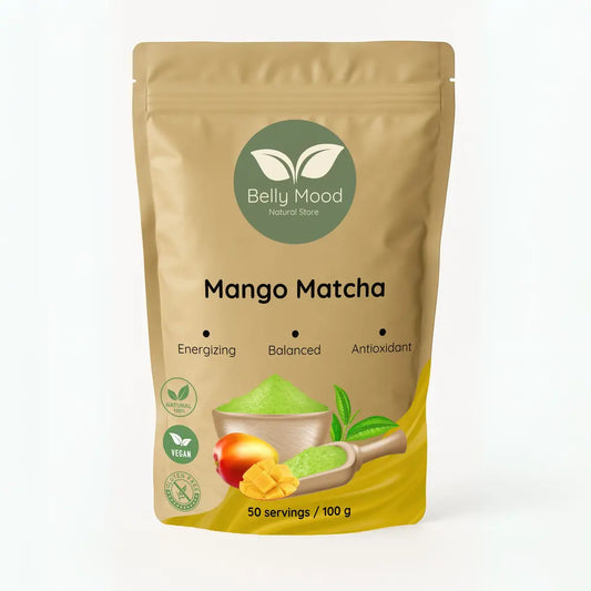 Mango matcha powder