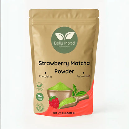 Belly Mood - Strawberry Matcha 